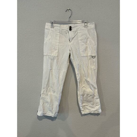 Sanctuary Surplus Women's Size 28 Mid-Rise‎ Cropped Pants White - Picture 1 of 6